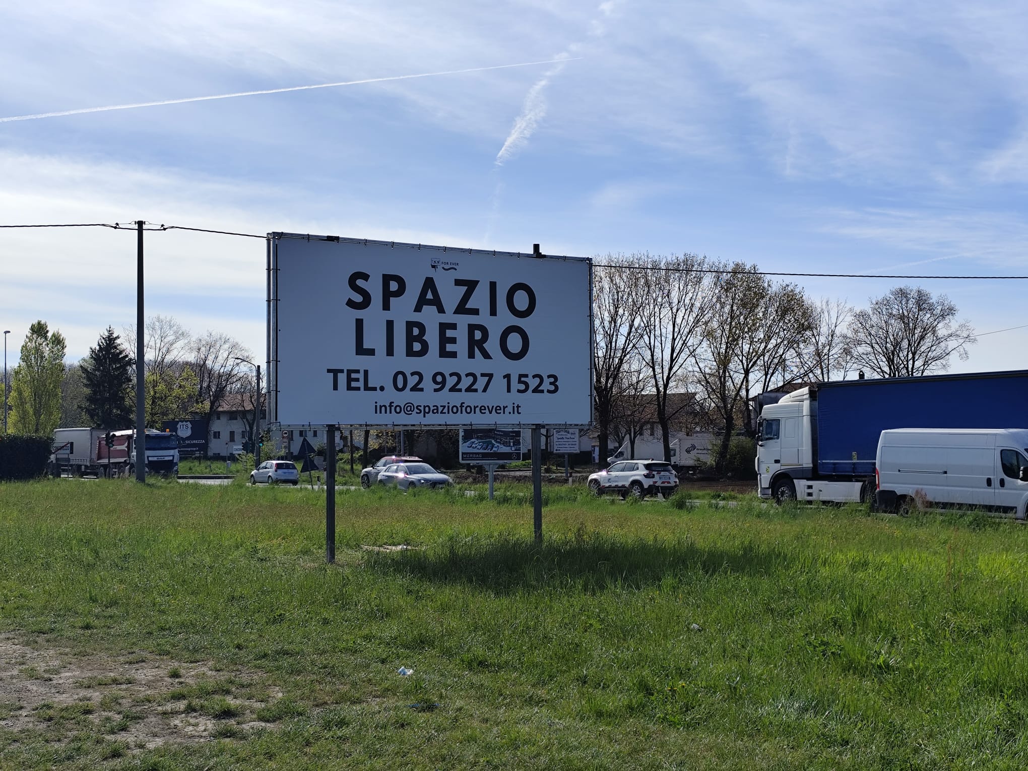 Foto del cartello 6 x 3 Bifacciale - Concorezzo MB