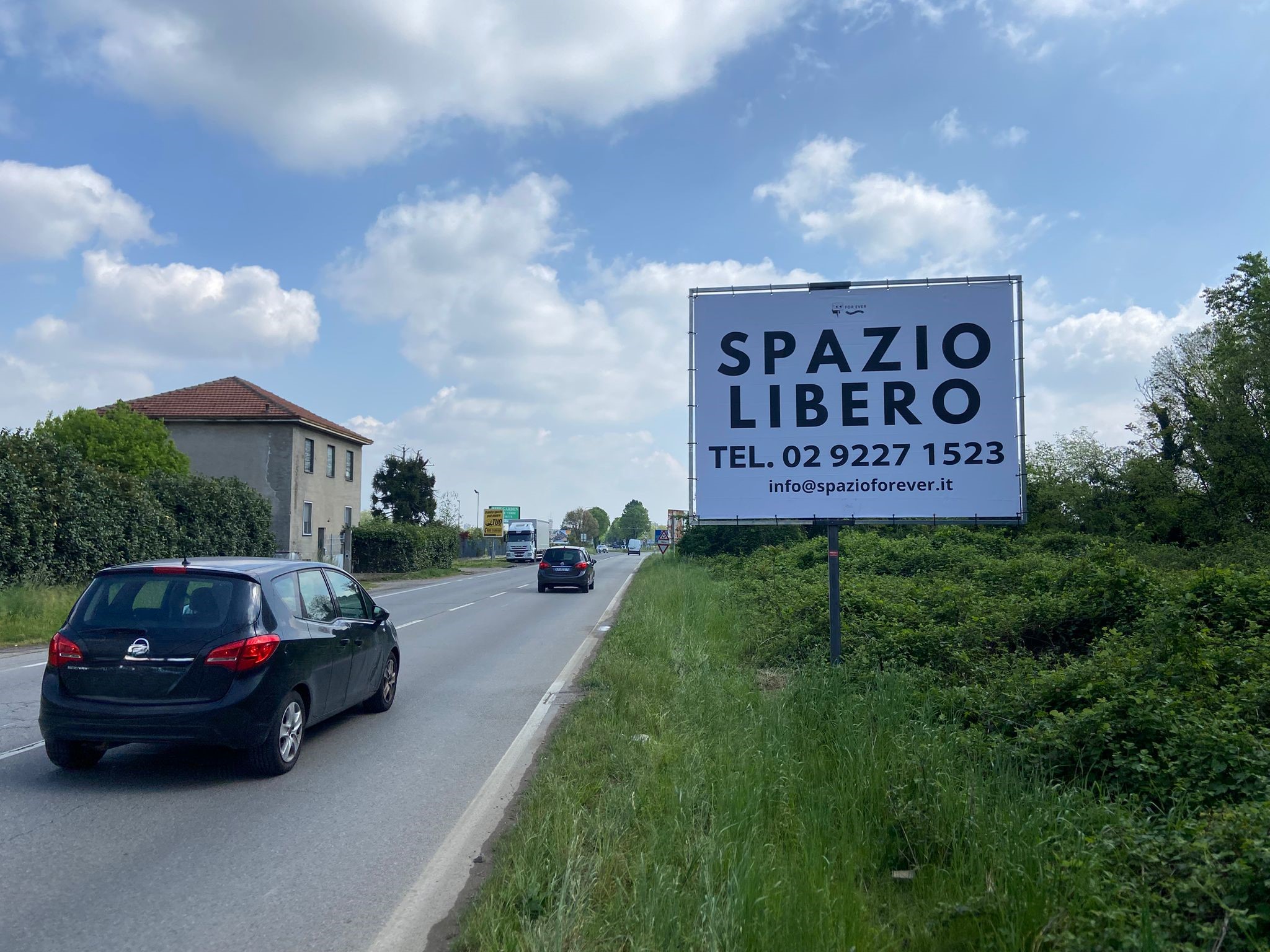 Foto del cartello 4 x 3 Bifacciale - SP120, 150, Cernusco sul Naviglio MI