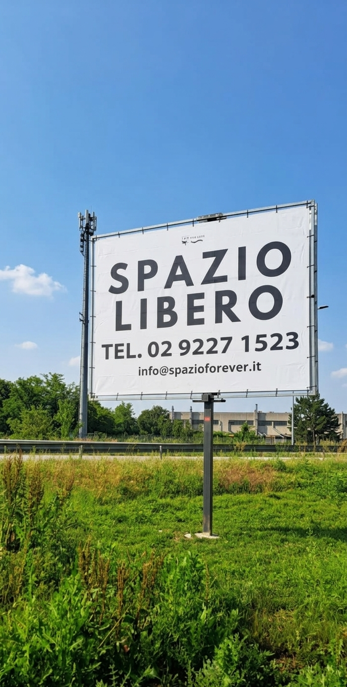 Foto del cartello 4 x 3 Bifacciale - Rho, MI