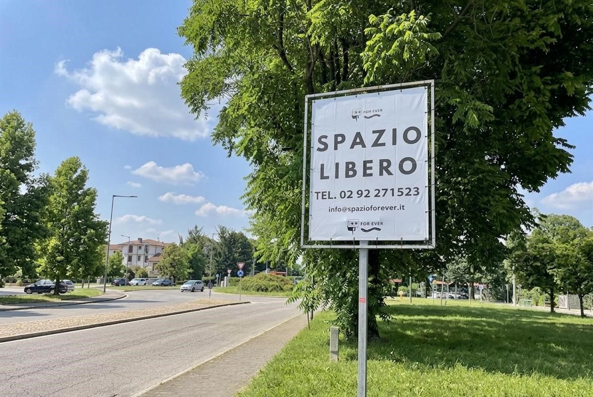 Foto del cartello 2 x 3 Bifacciale - Str. Padana superiore - Pioltello