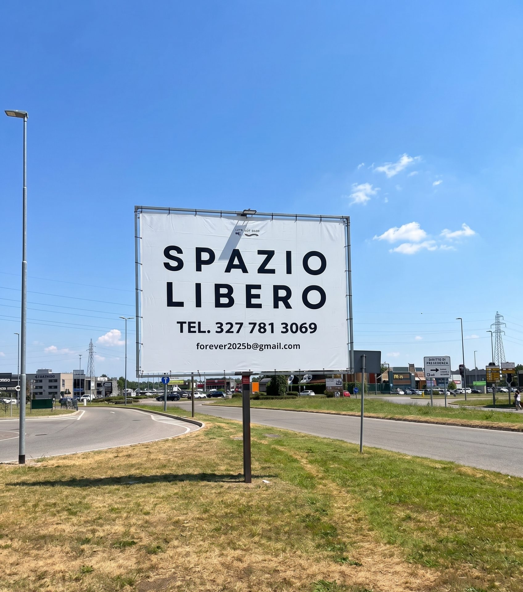Foto del cartello 4 x 3 Bifacciale - Via Milano - Cassano d'Adda MI