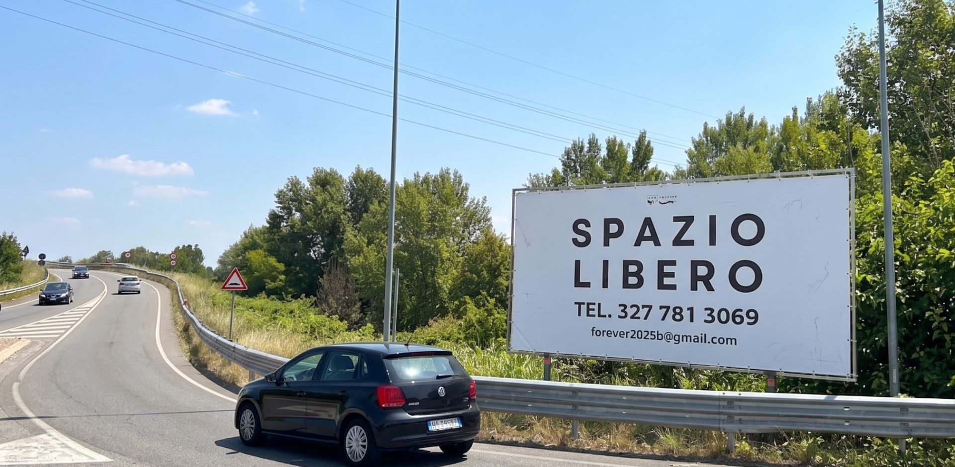 Foto del cartello 6 x 3 mono facciale - Viale delle industrie - Pozzuolo Martesana MI
